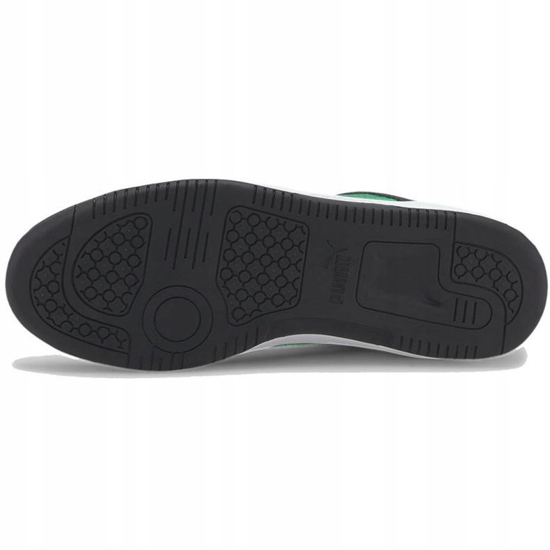 Puma Rebound LayUp Lo Sl M 369866 12 bianco nero verde 1