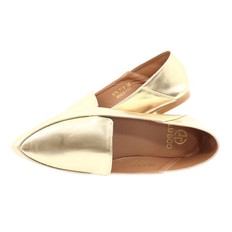 Mocassini da donna Golden Mirror Lu Boo Mireldo d'oro 7