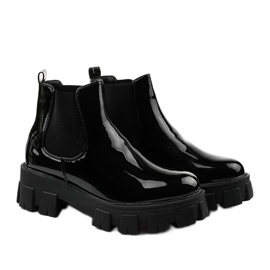 Stivali neri sulla piattaforma Lilney NC1086 nero 2