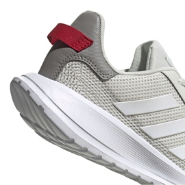 Scarpe Adidas Tensaur Run K EG4130 beige e grigie 3