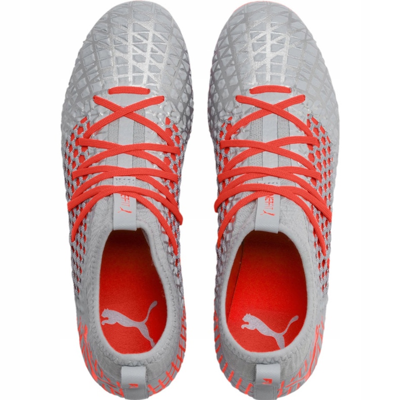 Scarpe da calcio Puma Future 4.3 Netfit Fg Ag 105612 01 multicolore grigio 1