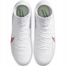 Scarpa da calcio Nike Mercurial Superfly 7 Academy FG / MG AT7946 163 bianca bianca 1