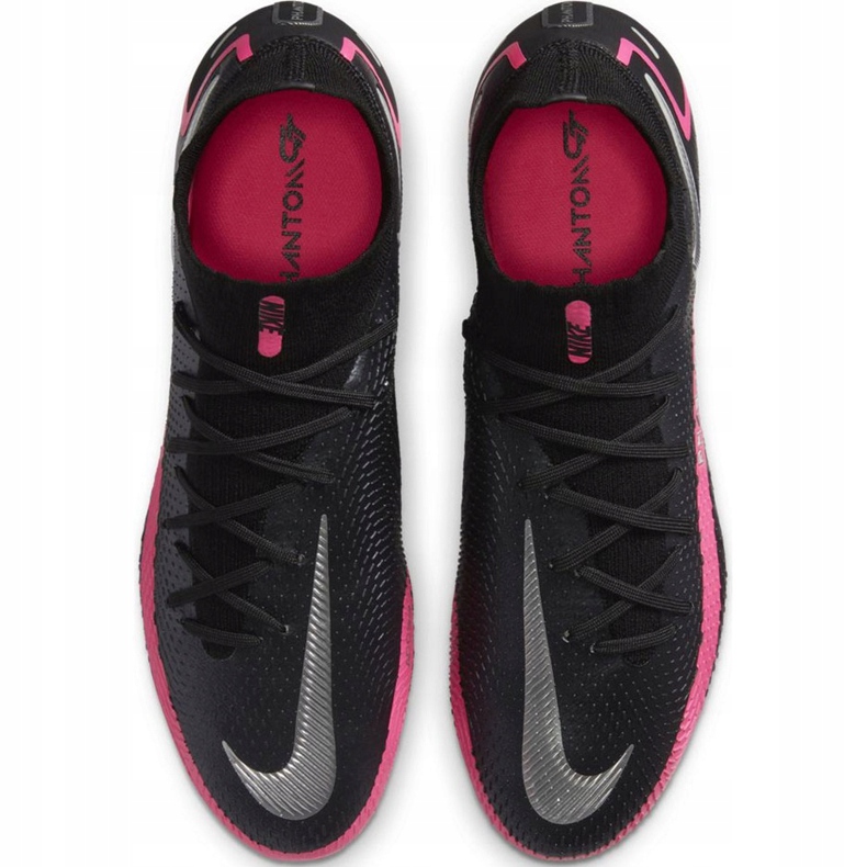 Nike Phantom Gt Elite Df Fg CW6589 006 scarpe da calcio nero nero 1
