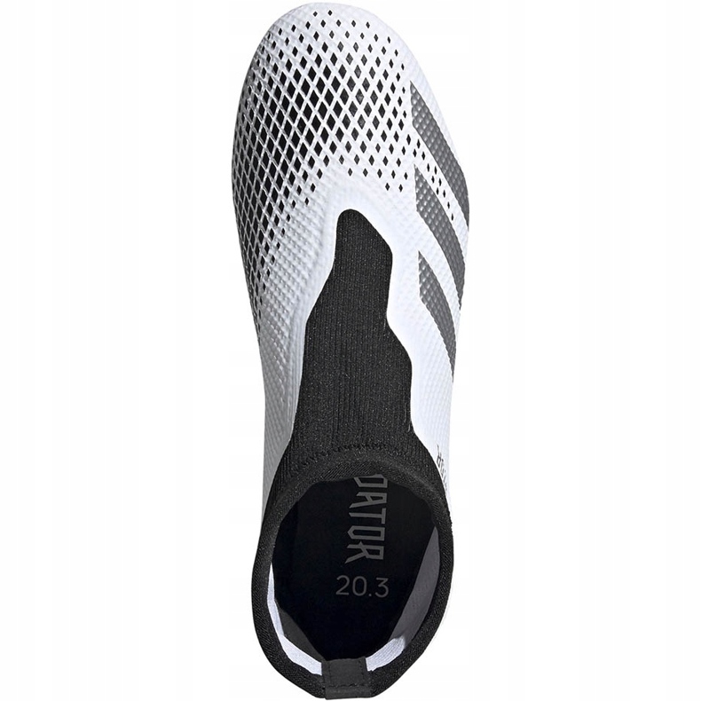 Scarpe da calcio Adidas Predator 20.3 Ll Fg FW9198 bianco bianco 1