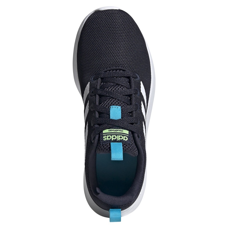 Scarpe da bambino Adidas Lite Racer Cln K FV9608 blu navy 1