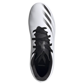 Scarpe da calcio Adidas X GHOSTED.4 FxG Junior FW6798 bianco bianco 1