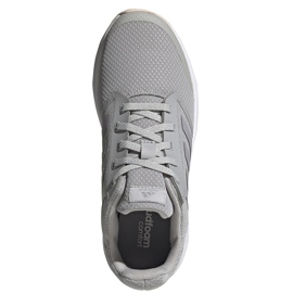 Scarpe running da donna adidas Galaxy 5 grigio chiaro FW6122 1