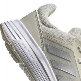 Scarpe running da donna adidas Galaxy 5 beige chiaro FW6121 1