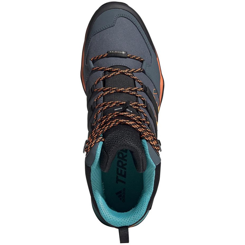 Adidas Terrex Swift scarpe uomo grigio-arancio-blu FV6840 arancia multicolore 1
