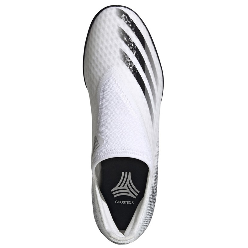 Scarpe da calcio Adidas X GHOSTED.3 Ll Tf EG8158 bianca bianca 1