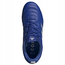Scarpe da calcio Adidas Copa 20.3 Fg Junior EH1810 blu blu 1