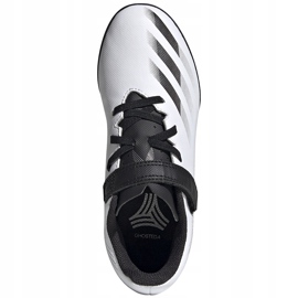 Scarpe da calcio Adidas X GHOSTED.4 H&amp;L Tf Junior FW9573 bianca bianca 1