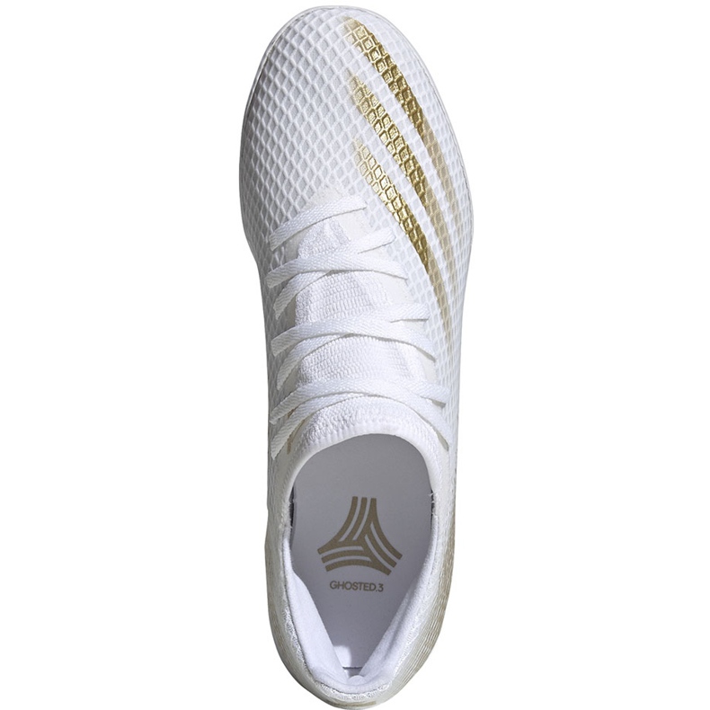 Adidas X GHOSTED.3 In scarpe da calcio EG8204 oro bianco d'oro 1