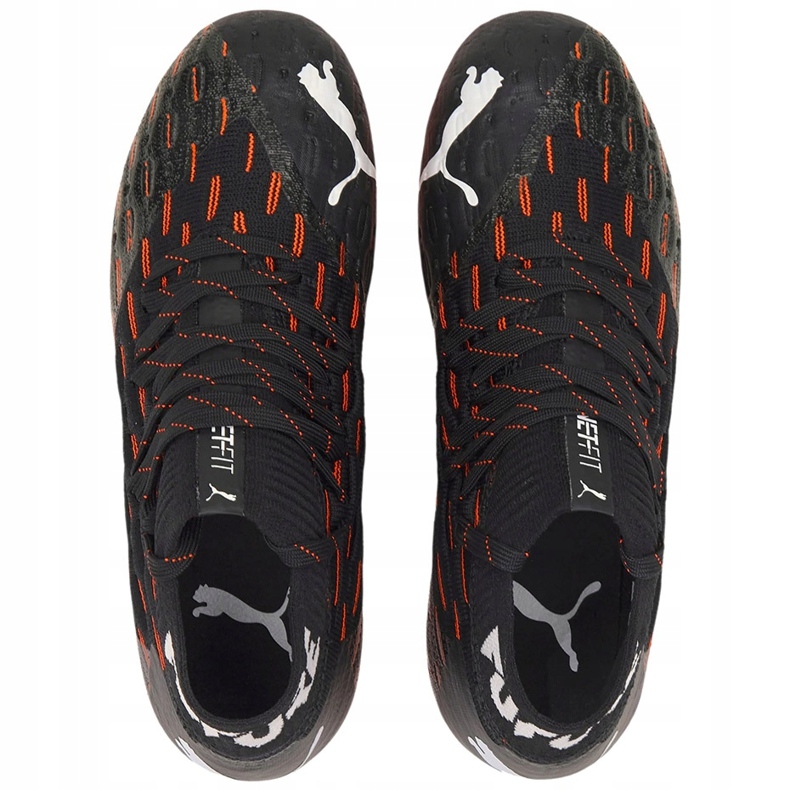 Scarpe da calcio Puma Future 6.1 Netfit Fg Ag Junior 106200 01 nero 1