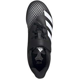 Scarpe da calcio Adidas Predator 20.4 H&amp;L Tf Jr FW9225 nero nero 1