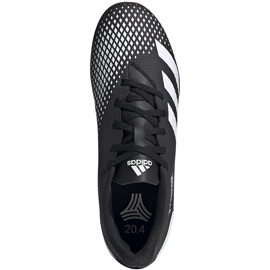 Scarpe da calcio Adidas Predator 20.4 Tf FW9205 nero nero 1