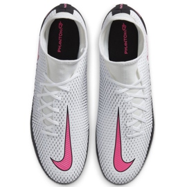 Scarpa da calcio Nike Phantom Gt Academy Df FG / MG CW6667 160 bianca bianca 1