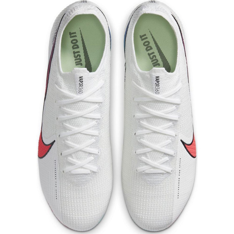 Nike Mercurial Vapor 13 Elite Fg AQ4176 163 scarpa da calcio bianca bianca 1