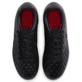 Nike Tiempo Legend 8 Club FG / MG Junior AT5881 060 scarpe da calcio nero nero 1