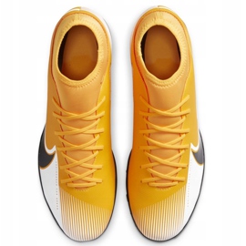 Scarpa da calcio Nike Mercurial Superfly 7 Club Tf AT7980 801 arancia giallo 1