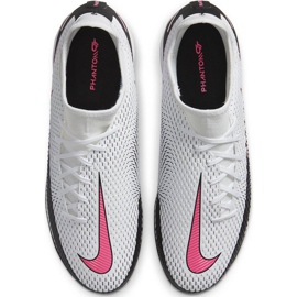 Scarpa da calcio Nike Phantom Gt Academy Df Ic CW6668 160 bianca bianca 1
