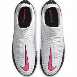 Scarpa da calcio Nike Phantom Gt Academy Df Tf CW6666 160 bianca bianca 1