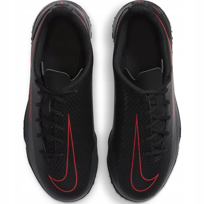 Nike Jr Phantom Gt Club Tf CK8483 060 scarpe da calcio nero nero 1