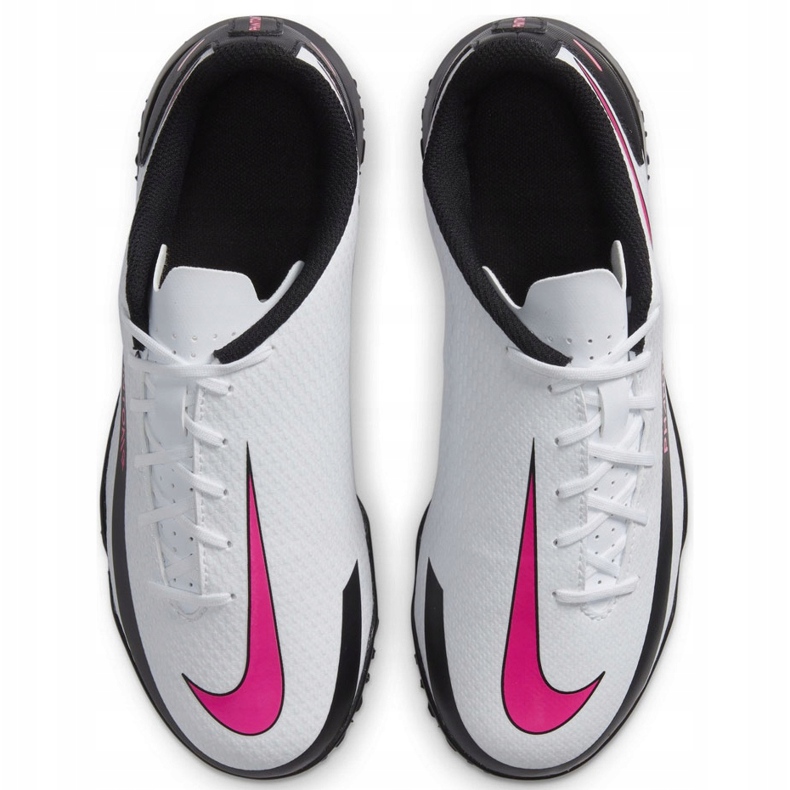Nike Jr Phantom Gt Club Tf CK8483 160 scarpe da calcio bianca bianca 1