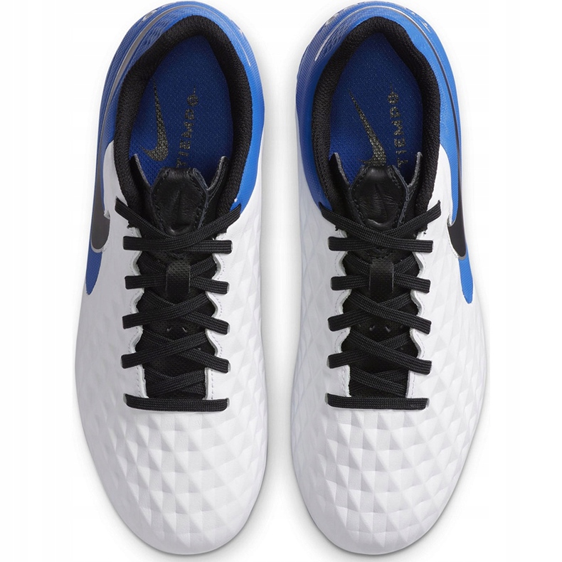Nike Tiempo Legend 8 Academy FG / MG Junior AT5732 104 scarpe da calcio blu 1