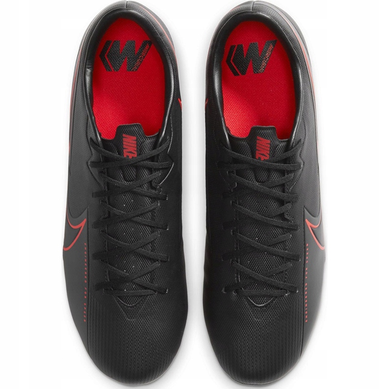 Nike Mercurial Vapor 13 Academy FG / MG AT5269 060 scarpe da calcio nero nero 1
