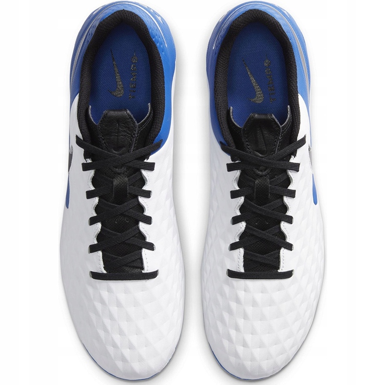 Nike Tiempo Legend 8 Academy FG / MG AT5292 104 scarpe da calcio bianco 1
