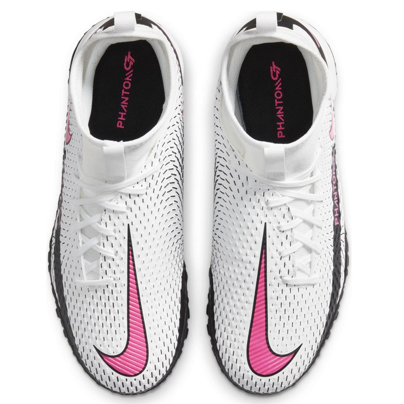 Scarpa da calcio Nike Phantom Gt Academy Df Tf Junior CW6695 160 bianca bianca 1