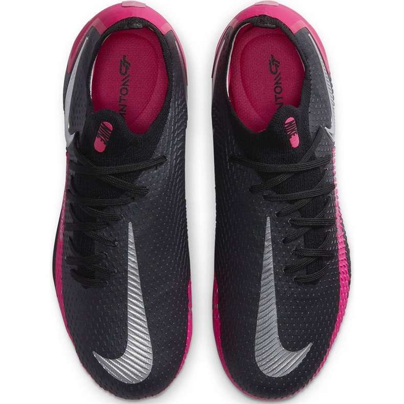 Nike Phantom Gt Pro Fg Junior CK8473 006 scarpe da calcio nero nero 1