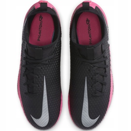 Nike Phantom Gt Academy Df FG / MG Junior CW6694 006 scarpe da calcio nero nero 1