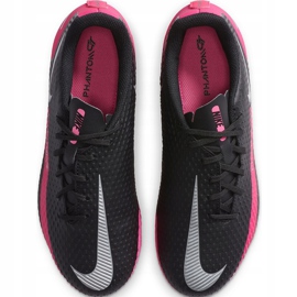 Nike Phantom Gt Academy FG / MG Junior CK8476 006 scarpe da calcio nero nero 1