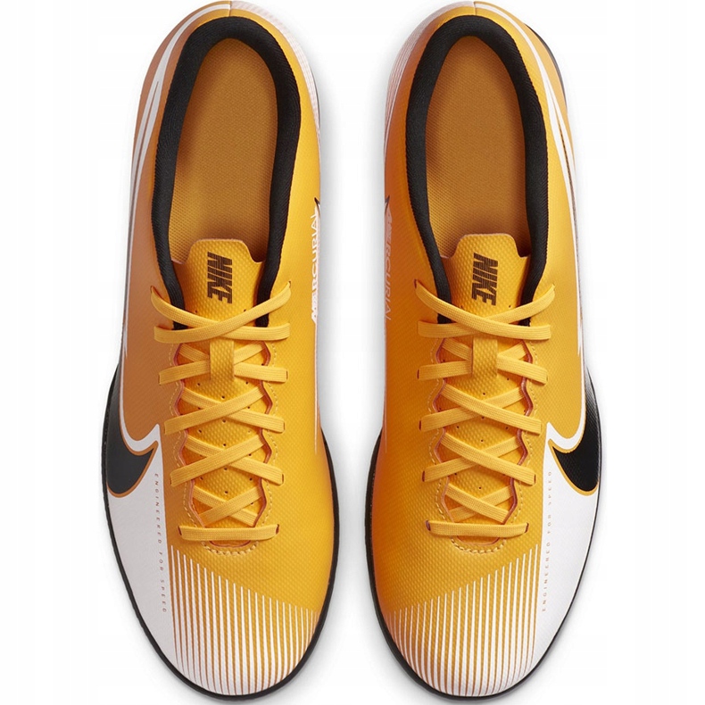 Nike Mercurial Vapor 13 Club Ic AT7997 801 scarpe da calcio arancia giallo 1