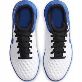 Nike Tiempo Legend 8 Club Ic Junior AT5882 104 scarpe da calcio blu, bianco bianco 1