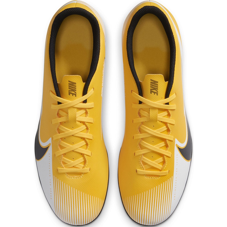 Nike Mercurial Vapor 13 Club FG / MG AT7968 801 scarpe da calcio arancia giallo 1