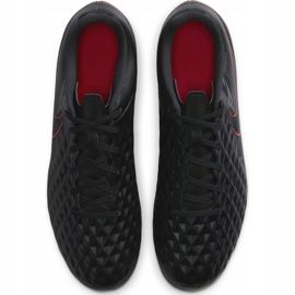 Nike Tiempo Legend 8 Club FG / MG AT6107 060 scarpe da calcio nero nero 1