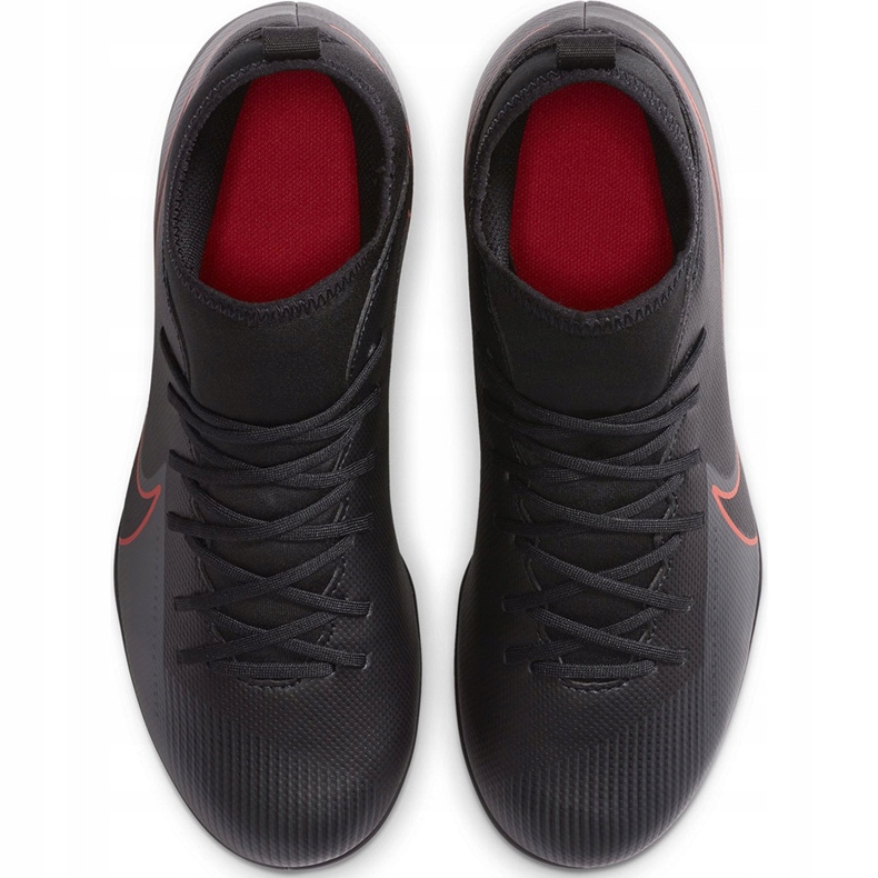 Nike Mercurial Superfly 7 Club FG / MG Junior AT8150 060 scarpe da calcio nero nero 1