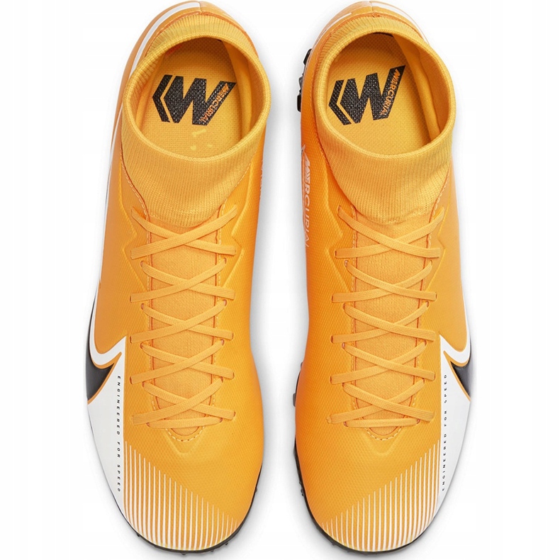 Scarpa da calcio Nike Mercurial Superfly 7 Academy Tf AT7978 801 arancia arancia 1