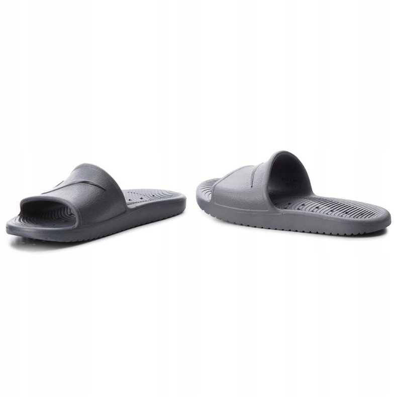 Grigio Nike Kawa Shower grigio 832 528 010 pantofole 2