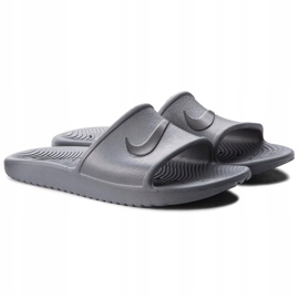Grigio Nike Kawa Shower grigio 832 528 010 pantofole 1