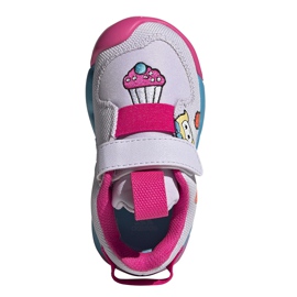 Adidas Active Play I scarpe da bambino bianco-blu-rosa FW8395 bianca viola 1