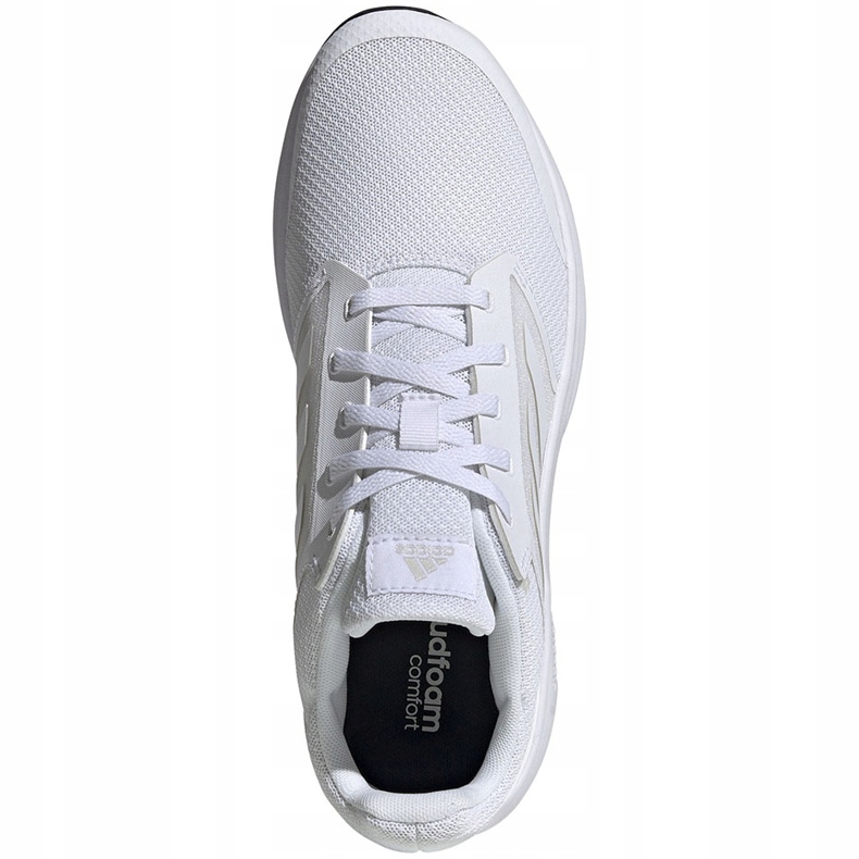 Scarpe running uomo Adidas Galaxy 5 bianche FW5716 bianca 1