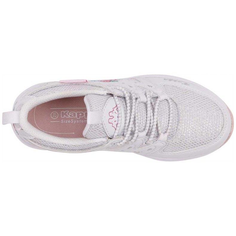 Kappa Loretto K scarpe bambino bianco e rosa 260791K 1022 1