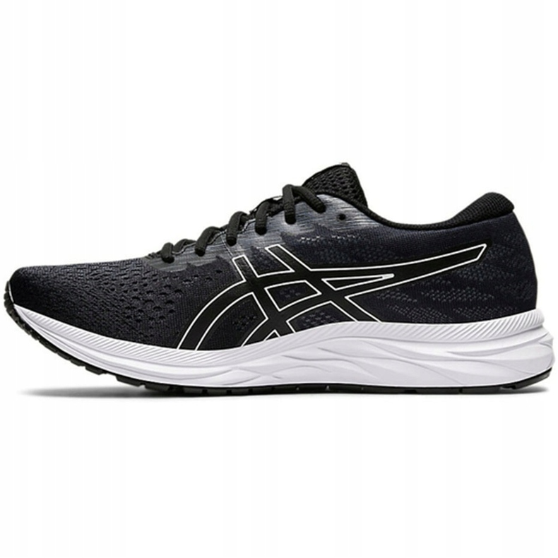 Scarpe da corsa da uomo Asics Gel Excite 7 nere e bianche 1011A657 001 nero 1