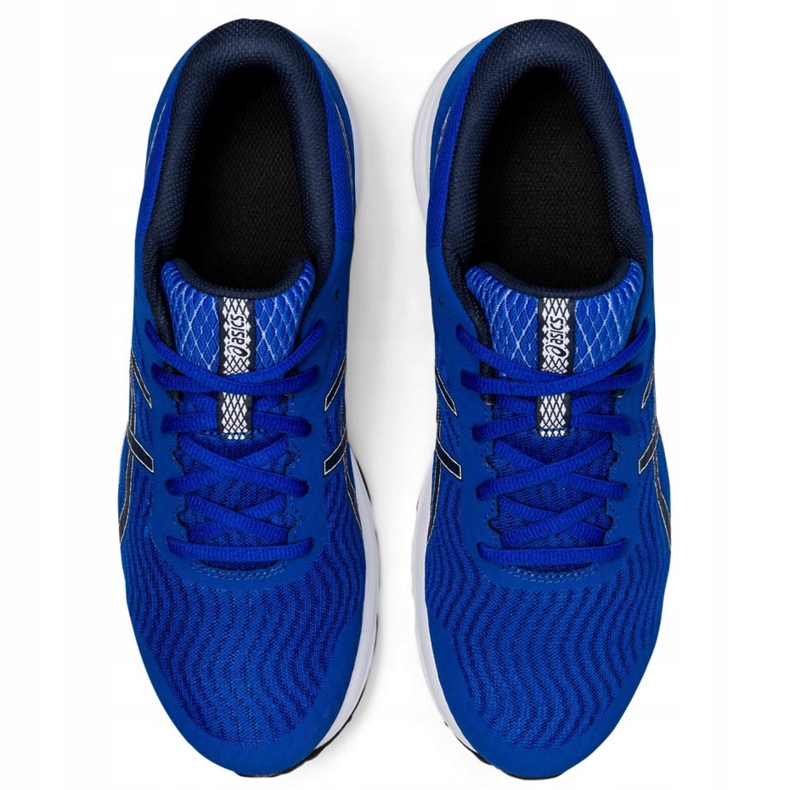 Asics Patriot 12 scarpe da corsa da uomo blu 1011A823 400 1