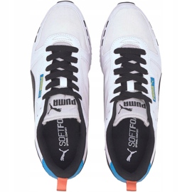 Scarpe da uomo Puma R78 Neon bianco 373203 02 bianca multicolore 1