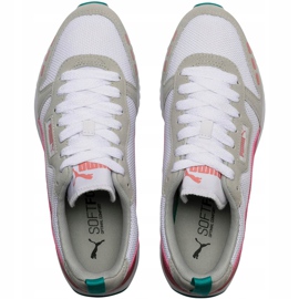 Scarpe da donna Puma R78 bianco-beige-rosa-turchese 373117 12 multicolore 1